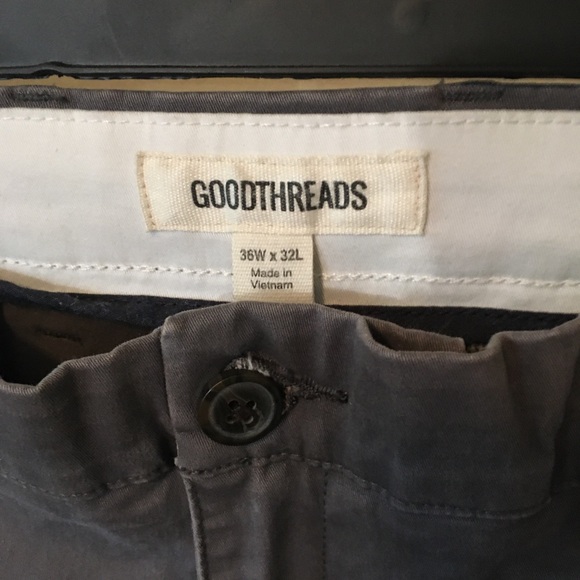 Grey Straight Fit Chinos with a little stretch - Picture 2 of 5